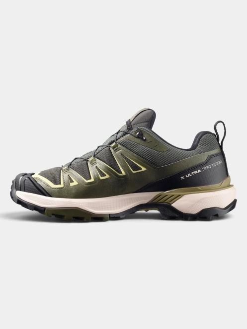 pantofi de drumetie impermeabili pt. barbati Salomon X Ultra 360 Edge Gtx verde inchis 10