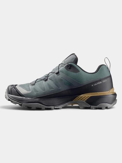 pantofi de drumetie impermeabili pt. barbati Salomon X Ultra 360 Gtx oliv 10