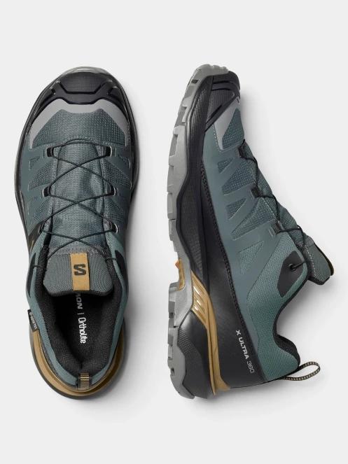 pantofi de drumetie impermeabili pt. barbati Salomon X Ultra 360 Gtx oliv 12