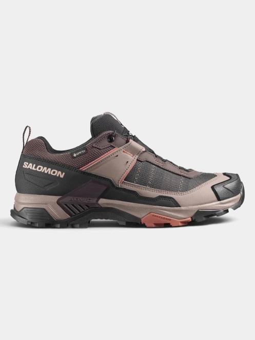 pantofi de drumetie impermeabili pt. barbati Salomon X Ultra 5 Gtx maro 11