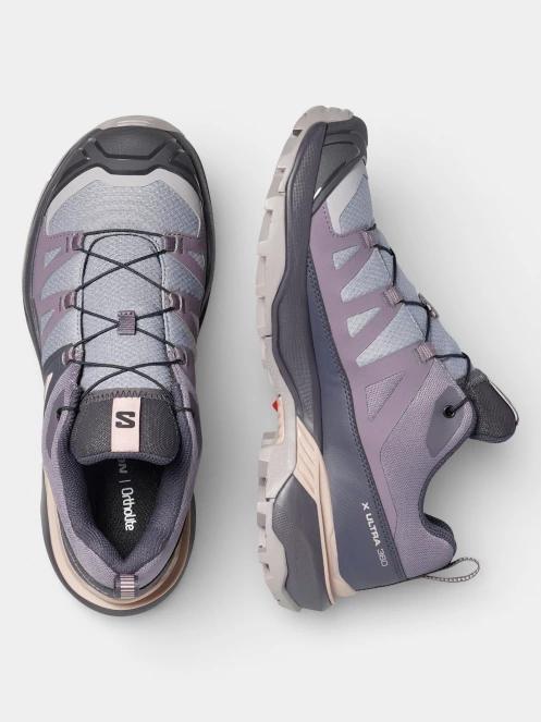 bocanci de drumetie pt. femei Salomon X Ultra 360 W gri 5