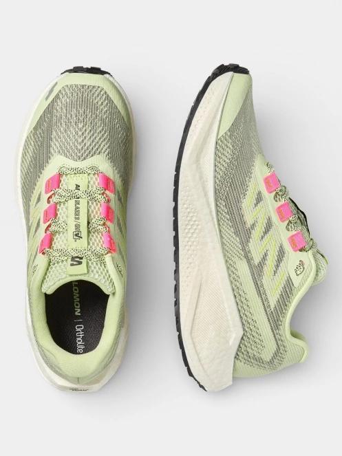 pantofi pentru alergare pt. femei Salomon Aero Blaze 3 Grvl W verde deschis 5