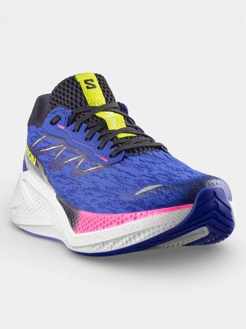 pantofi pentru alergat pe asfalt pt. barbati Salomon Aero Glide 4 albastru 2