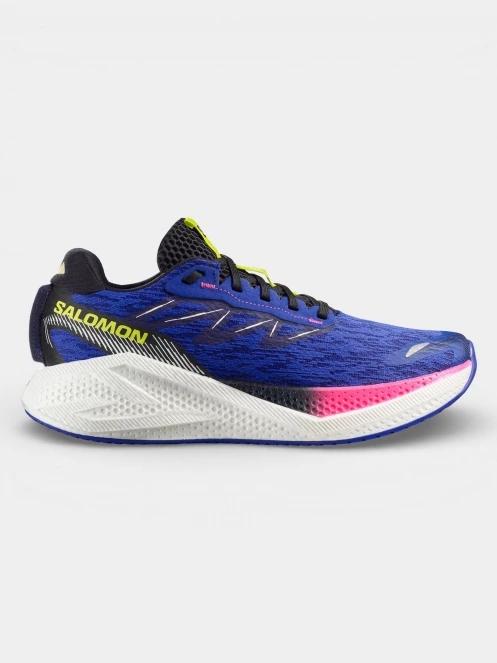 pantofi pentru alergat pe asfalt pt. barbati Salomon Aero Glide 4 albastru 4