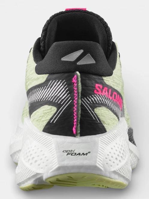 pantofi pentru alergat pe asfalt pt. femei Salomon Aero Glide 4 W verde deschis 6