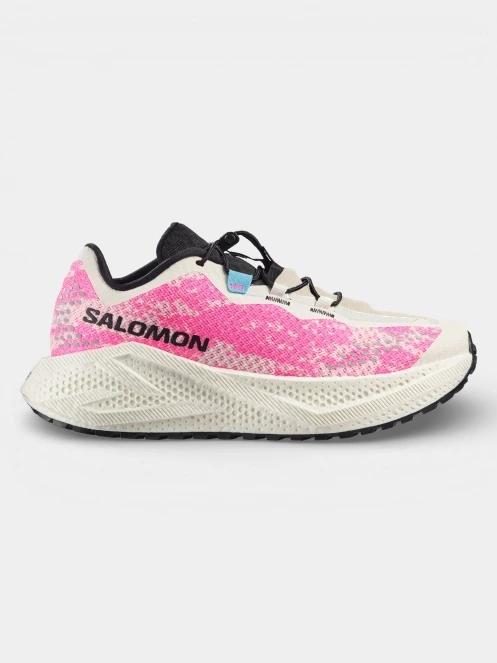 pantofi pentru alergat pe asfalt pt. femei Salomon Aero Glide 4 Grvl W magenta 3