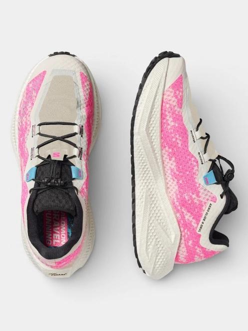 pantofi pentru alergat pe asfalt pt. femei Salomon Aero Glide 4 Grvl W magenta 5