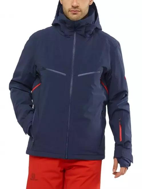 geaca de schi pt. barbati Salomon Brilliant Jktm albastru inchis 2