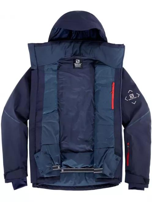 geaca de schi pt. barbati Salomon Brilliant Jktm albastru inchis 8