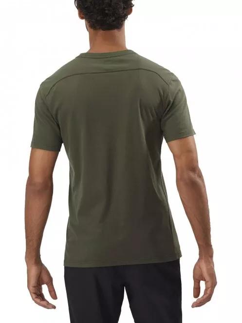 tricou pentru sport, cu maneci scurte pt. barbati Salomon Essential Solid verde 3