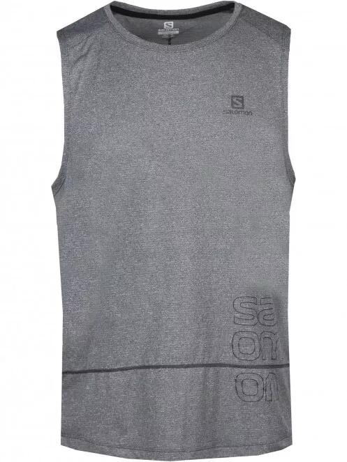 maiou pt. barbati Salomon Cross Run Graphic Tank M gri 2
