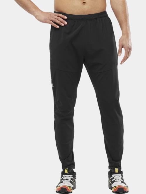 pantaloni de sport Salomon Cross Run Pants U negru 4