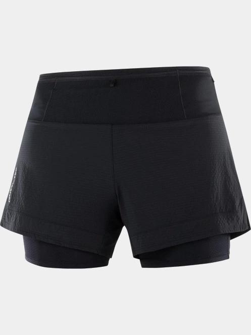 pantaloni scurti pentru sport pt. femei Salomon Sense Aero 2In1 Short W negru 6