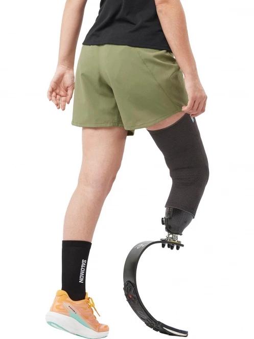 pantaloni scurti pentru sport pt. femei Salomon Cross 5'' Short W verde 3