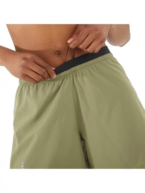 pantaloni scurti pentru sport pt. femei Salomon Cross 5'' Short W verde 4