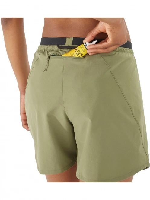 pantaloni scurti pentru sport pt. femei Salomon Cross 5'' Short W verde 5