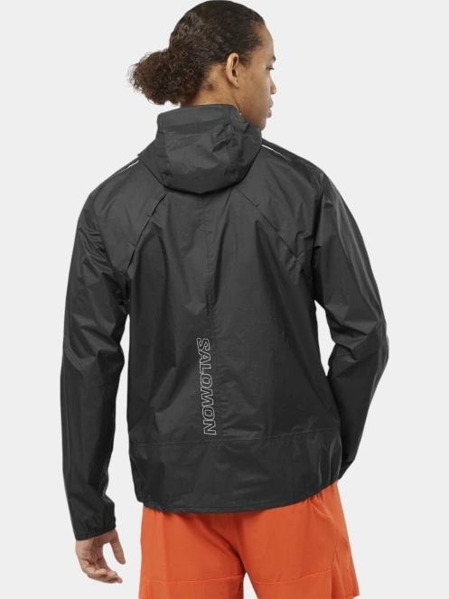 jacheta pentru alergare pt. barbati Salomon Bonatti Wp Jacket M negru 3