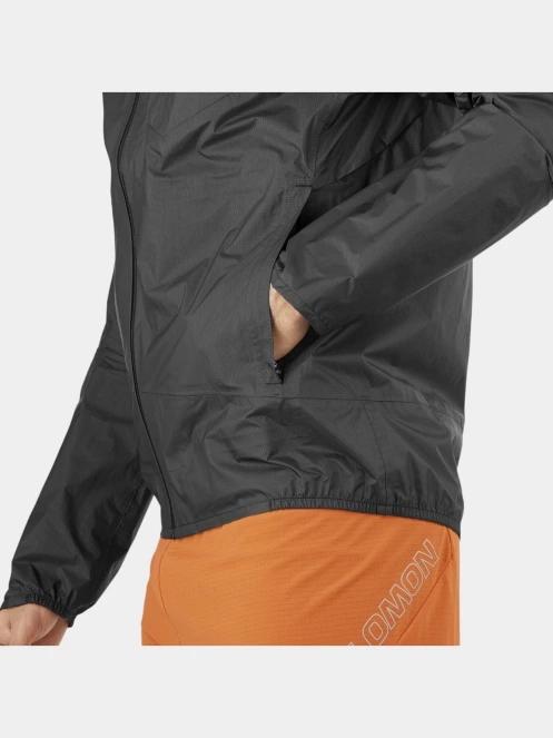 jacheta pentru alergare pt. barbati Salomon Bonatti Wp Jacket M negru 6