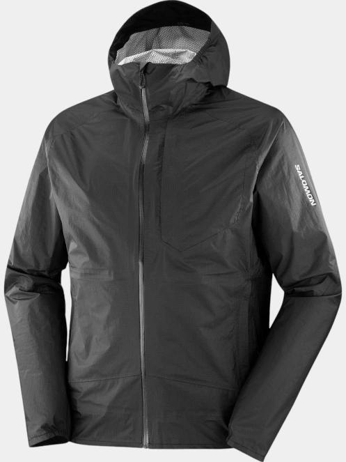 jacheta pentru alergare pt. barbati Salomon Bonatti Wp Jacket M negru 9