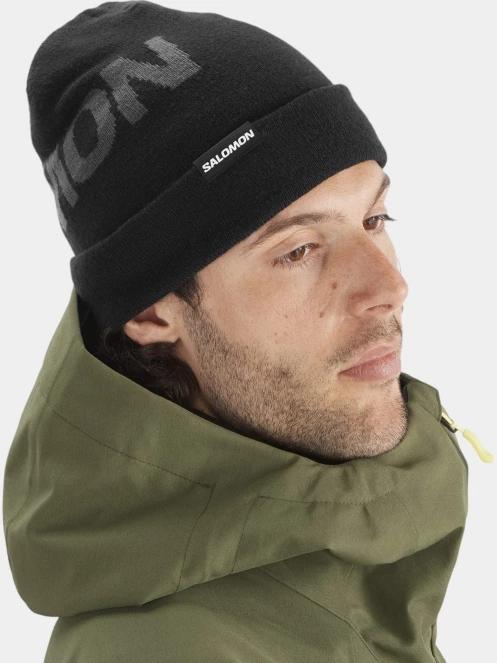 sapca Salomon Hermitage Beanie negru 3