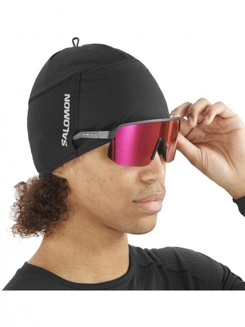 sapca pentru alergare Salomon Winter Training negru 3