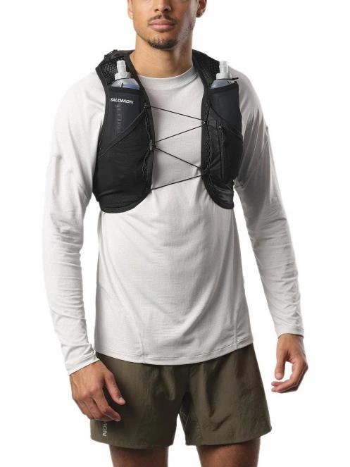 vesta pentru alergare Salomon Active Skin 8 Set negru 4