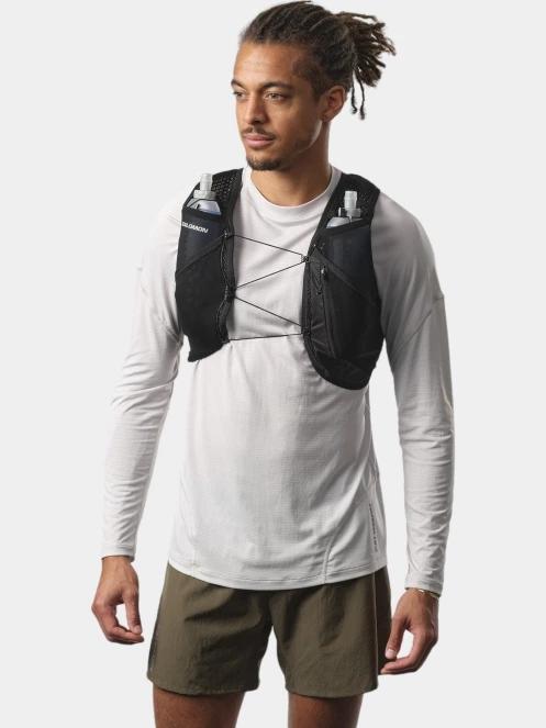 vesta pentru alergare Salomon Active Skin 4 Set negru 8