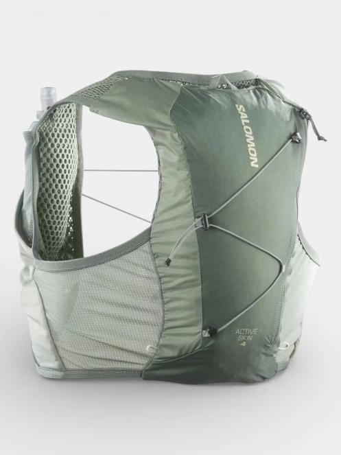 vesta pentru alergare Salomon Active Skin 4 Set verde deschis 3