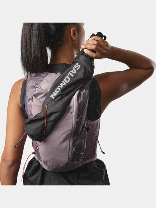 vesta pentru alergare pt. femei Salomon Active Skin 12 Women Set violet 7