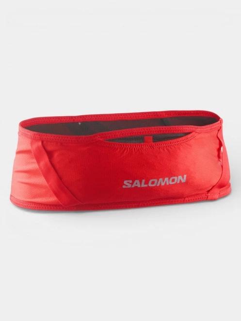 curea pentru alergare Salomon Pulse Belt rosu 2