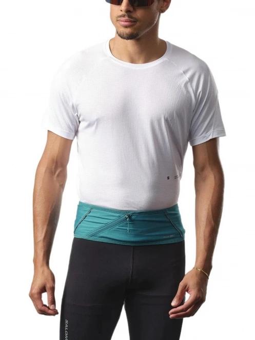 curea pentru alergare Salomon Pulse Belt albastru 4