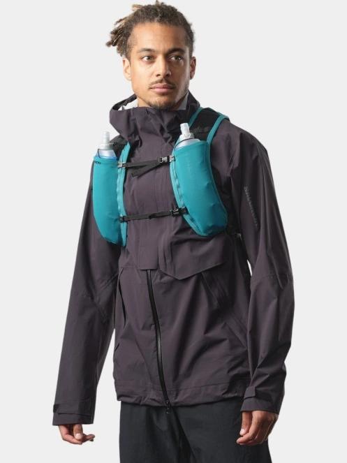 rucsac pentru alergare Salomon Cross 4 albastru 5