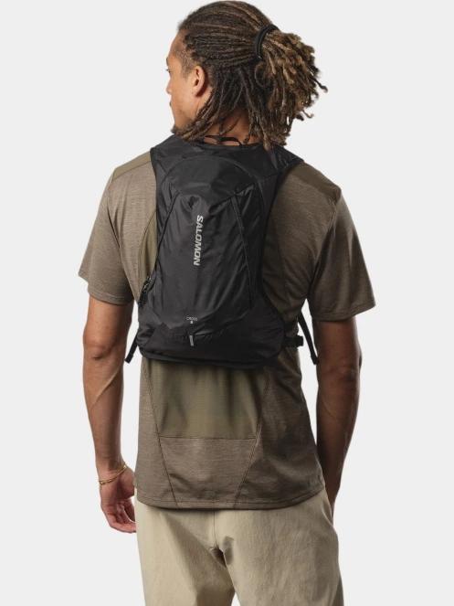 rucsac pentru alergare Salomon Cross 8 negru 7
