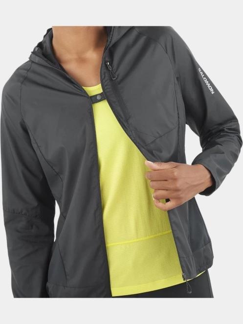 jacheta pentru alergare pt. femei Salomon CroSS Wind Jkt W negru 6