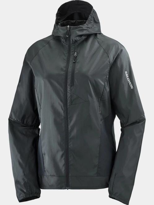 jacheta pentru alergare pt. femei Salomon CroSS Wind Jkt W negru 9
