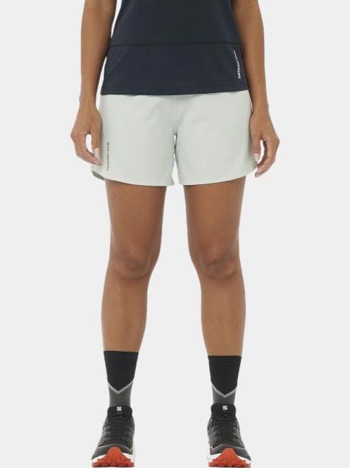 pantaloni scurti pentru sport pt. femei Salomon Cross 5'' Shorts W albastru deschis 2