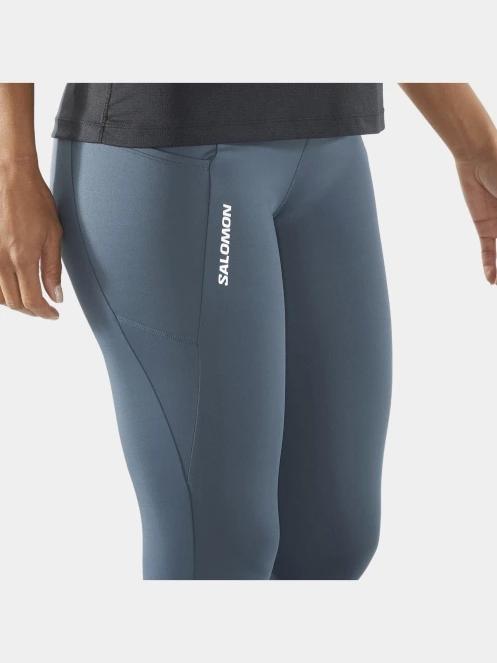 pantaloni de sport pt. femei Salomon Cross Run 28'' Tights W albastru inchis 4