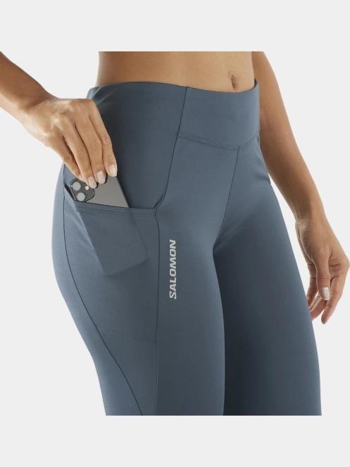 pantaloni de sport pt. femei Salomon Cross Run 28'' Tights W albastru inchis 5