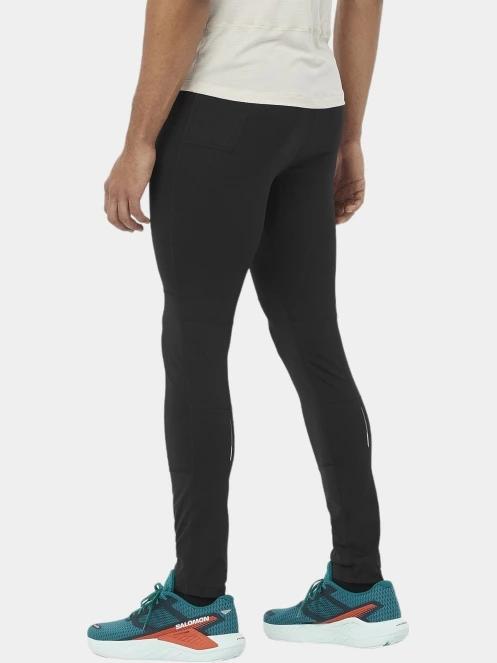 pantaloni de sport pt. barbati Salomon Cross Run Tights M negru 3
