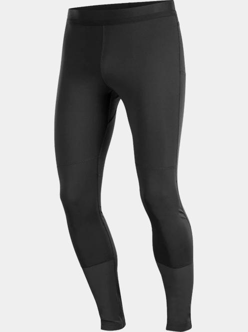 pantaloni de sport pt. barbati Salomon Cross Run Tights M negru 4