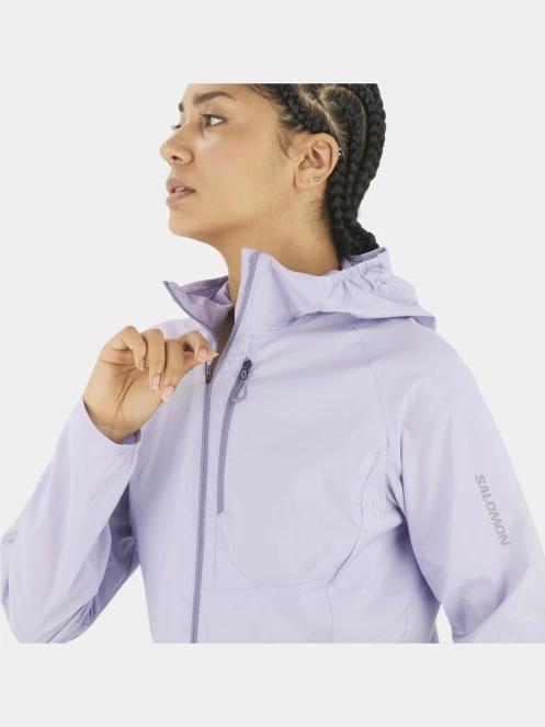 jacheta pentru alergare pt. femei Salomon Bonatti Cross Wind violet 4