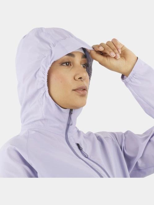 jacheta pentru alergare pt. femei Salomon Bonatti Cross Wind violet 5