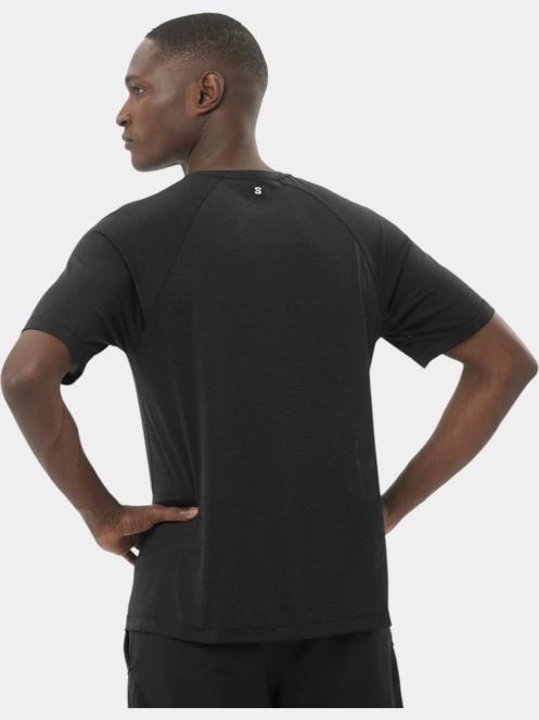 tricou pentru sport, cu maneci scurte pt. barbati Salomon Shkout Core SS Tee M negru 3
