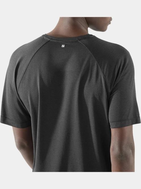 tricou pentru sport, cu maneci scurte pt. barbati Salomon Shkout Core SS Tee M negru 4