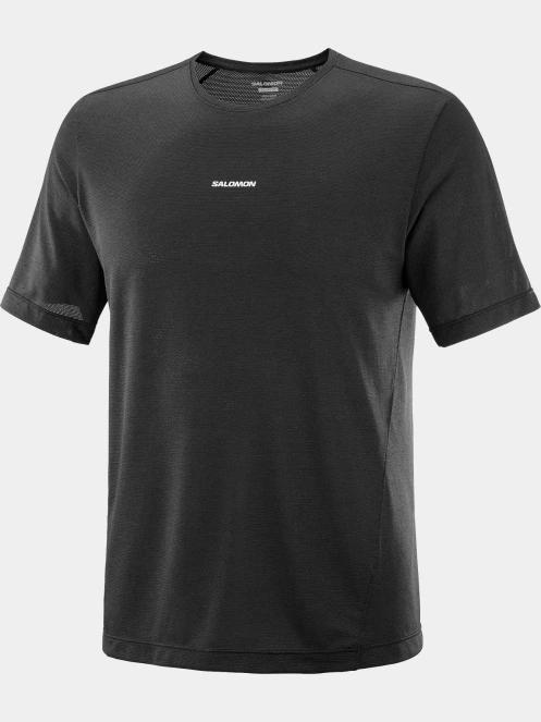 tricou pentru sport, cu maneci scurte pt. barbati Salomon Shkout Core SS Tee M negru 5