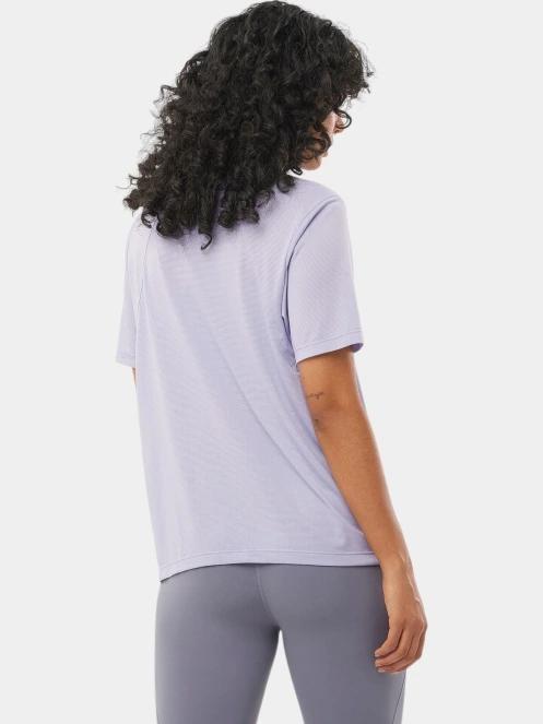 tricou pentru sport, cu maneci scurte pt. femei Salomon Shakeout Core violet 3