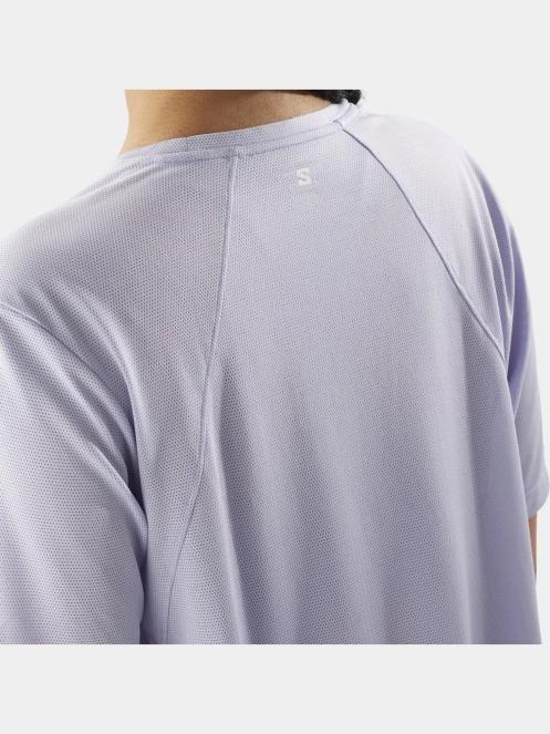 tricou pentru sport, cu maneci scurte pt. femei Salomon Shakeout Core violet 5