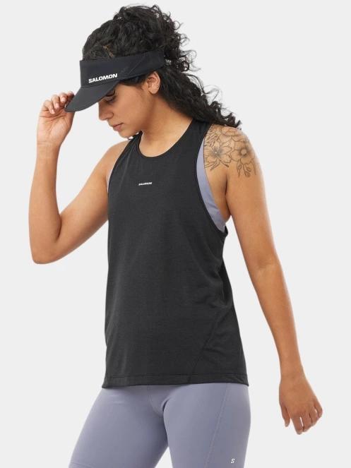bluza tank pt. femei Salomon Shkout Core Tank W negru 2