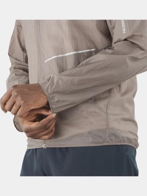 jacheta pentru alergare pt. barbati Salomon Sense Aero Wind oliv 7