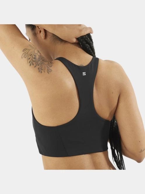 sutien pentru sport pt. femei Salomon Shkout Core Bra W negru 4